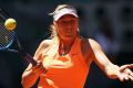 Maria Sharapova in win over Mirjana Lucic-Baroni.