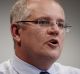 Treasurer Scott Morrison during an interview with Fairfax Media journalists Peter Hartcher and James Massola ahead of ...