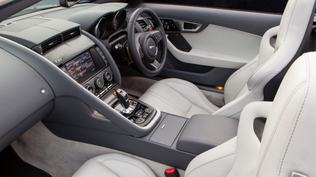 Jaguar offers plenty of customisation for F-Type interiors.