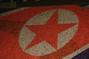 The North Korean flag