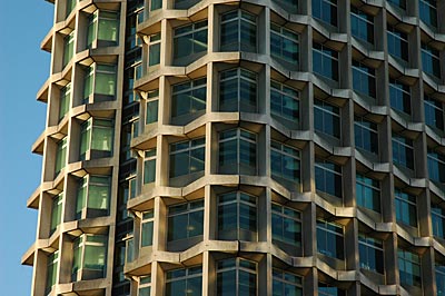 Centre Point detail, London