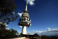 Telstra tower on Black Mountain in Canberra.