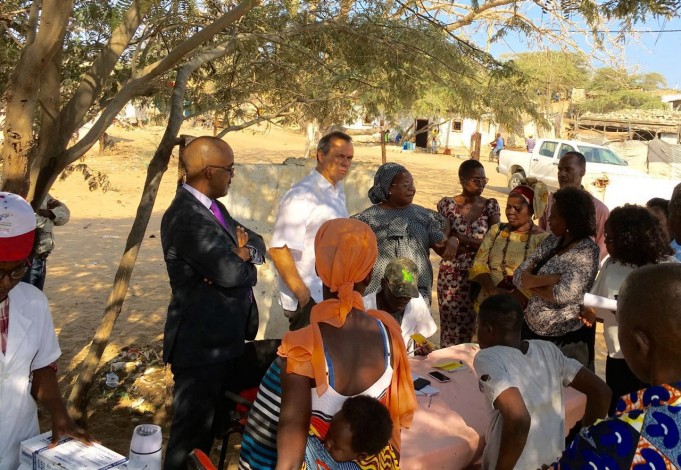 Nações Unidas em Angola: missão de apoio à província de Benguela para interromper a epidemia da febre amarela