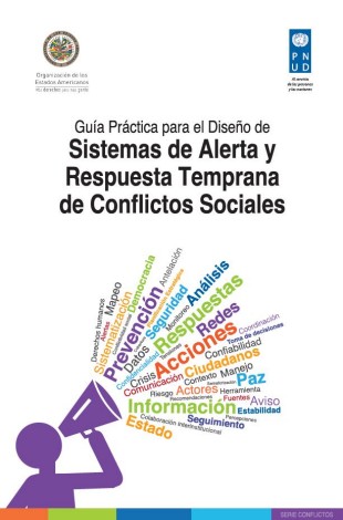 Portada de la guía Sistema de Alerta y Respuesta Temprana de Conflictos Sociales