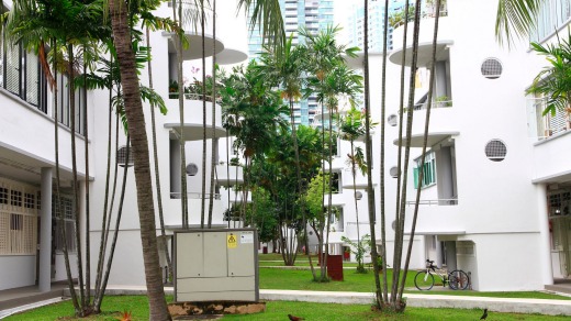 Public Housing in Tiong Bahru.