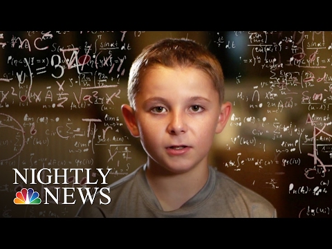 Inside The Mind Of Jaxon Cota An 11-Year-Old Kid Genius | NBC Nightly News