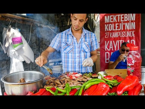 Turkish Airlines Breakfast and Istanbul Street Food Kofte!