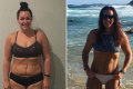 Simone Harbinson posts photos of her healthy life and her progress on her Instagram account. 
