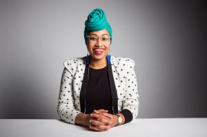 Under fire for an Anzac Day Facebook post: ABC presenter and youth activist Yassmin Abdel-Magied.