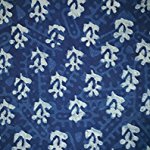 Indigo cotton fabric