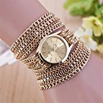 Gold Gold Plated Alloy Pearl Fashion BRACELET WITH BEAUTIFUL WATCH