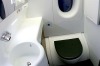 What will a plane toilet be like after 17 hours in the air?