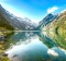 Very Instgrammable: Lake Marian in Fiordland National Park.