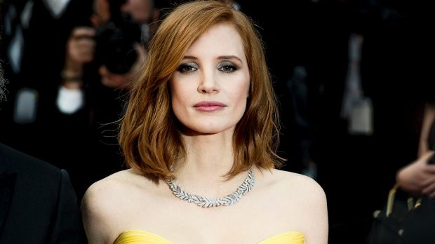 CANNES, FRANCE - MAY 11: Jessica Chastain attends the 'Cafe Society' premiere and the Opening Night Gala during the 69th ...