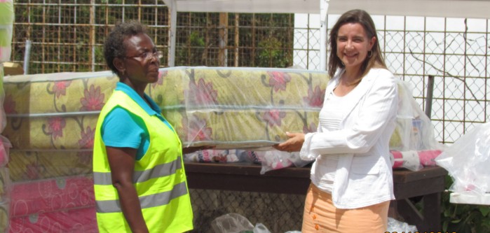 UNDP donates relief supplies to communities following Hurricane Earl