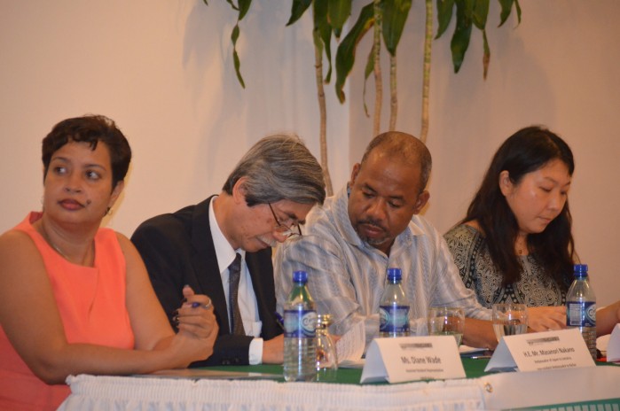 UNDP Launches the Japan-Caribbean Climate Change Project in Belize