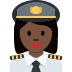 👩🏿‍✈️