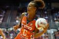 Centre of attention: Giants centre Serena Guthrie is one of several English imports taking Super Netball by storm.