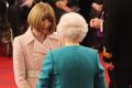 Anna Wintour received the honour for services to fashion and journalism.
