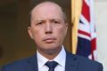 Australia's Immigration Minister Peter Dutton.