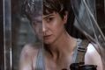 Katherine Waterston faces a terrifying new version of the classic alien in <i>Alien: Covenant</i>.