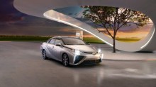 Toyota Mirai hydrogen-fuelled car