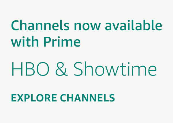 Channels now available with Prime