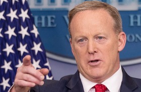 The first question to White House spokesman Sean Spicer at his briefing on Friday: Did Trump record his conversations ...