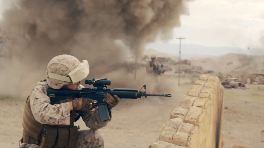 Marines Release First-Ever Ad Spotlighting Woman In Combat Position