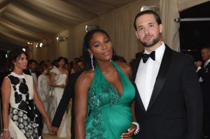 Serena Williams, left, and Alexis Ohanian attend The Metropolitan Museum of Art's Costume Institute benefit gala ...