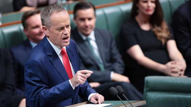 Opposition leader Bill Shorten gave his budget reply on Thursday night.