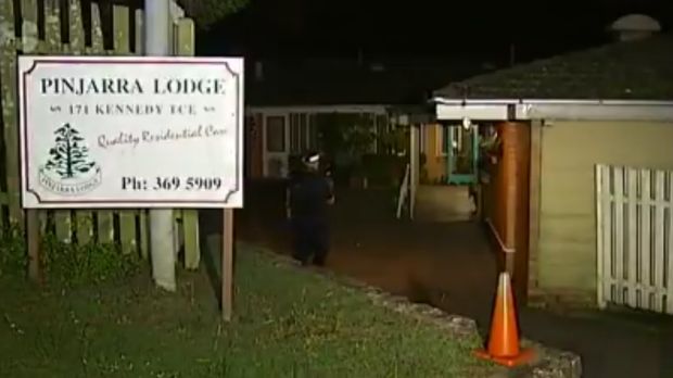 Four men were stabbed at Pinjarra Lodge in Paddington before another was attacked in nearby Ashgrove on Friday night.