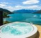 Owner's Cottage jacuzzi, Matakauri Lodge, Queenstown.