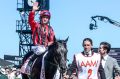 Looking for the prize: Glyn Schofield returns after winning  the Victoria Derby on Prized Icon.