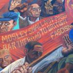 Battle of Cable Street mural detail.