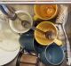 It was the dirty dishes that started the stoush...