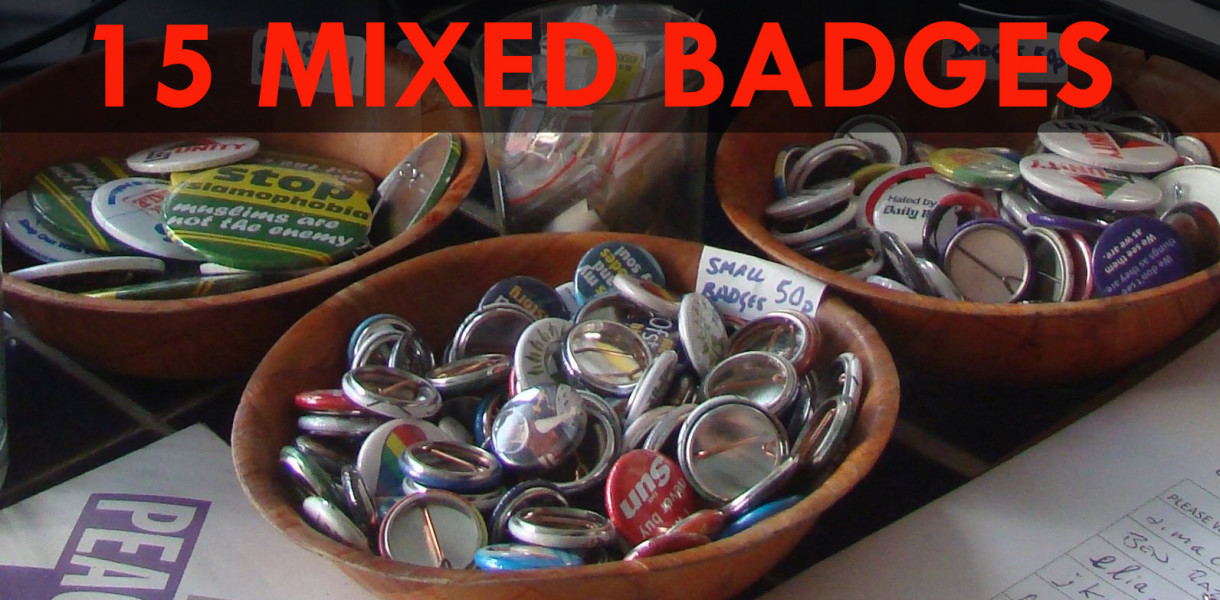 15 badges