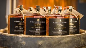 Charles Oates Fine Apple Brandy is an Australian homage to the French spirit known as calvados.