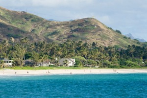 The Obama's rent a holiday home at Kailua Beach each year.