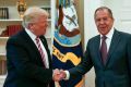 US President Donald Trump and Russian Foreign Minister Sergey Lavrov in the White House - such meetings had been ...