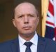 Australia's Immigration Minister Peter Dutton.