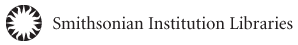 Smithsonian Institution Libraries Logo