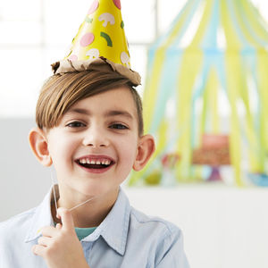 Birthday Craft Hat Party Pizza Cone Hat