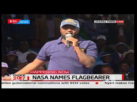 NASA Rally: Governor Joho takes on President Uhuru and DP William Ruto