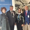 Presiding Officers of the subsidiary bodies, Mr. Carlos Fuller (Belize, SBSTA Chair), Mr. Tomasz Chruszczow (Poland, SBI Chair), Ms. Sarah Baashan (Saudi Arabia, APA Co-Chair) and Ms. Jo Tyndall (New Zealand, APA Co-Chair)