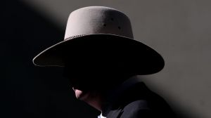 Deputy Prime Minister Barnaby Joyce during a press conference at Parliament House in Canberra on Thursday 20 April 2017. ...