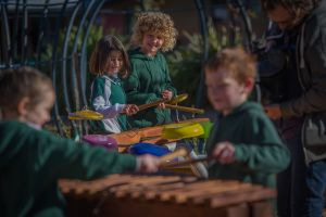 Opening of sensory garden at Charles Conder Primary School. 