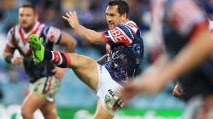 Worth another punt? MItchell Pearce ran the show as the Roosters racked up a big win over the Eels on Sunday.