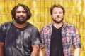 Songwriting success: Jeremy Marou (left) and Thomas Busby of Busby Marou.