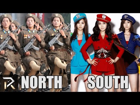 10 Differences Between NORTH Korea and SOUTH Korea